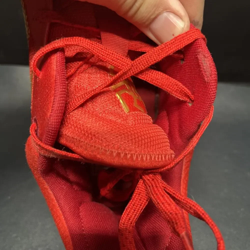 Adidas D.O.N. Issue 1 Iron Spider Marvel Red Gold Men's Size 13 EG0490 Spiderman